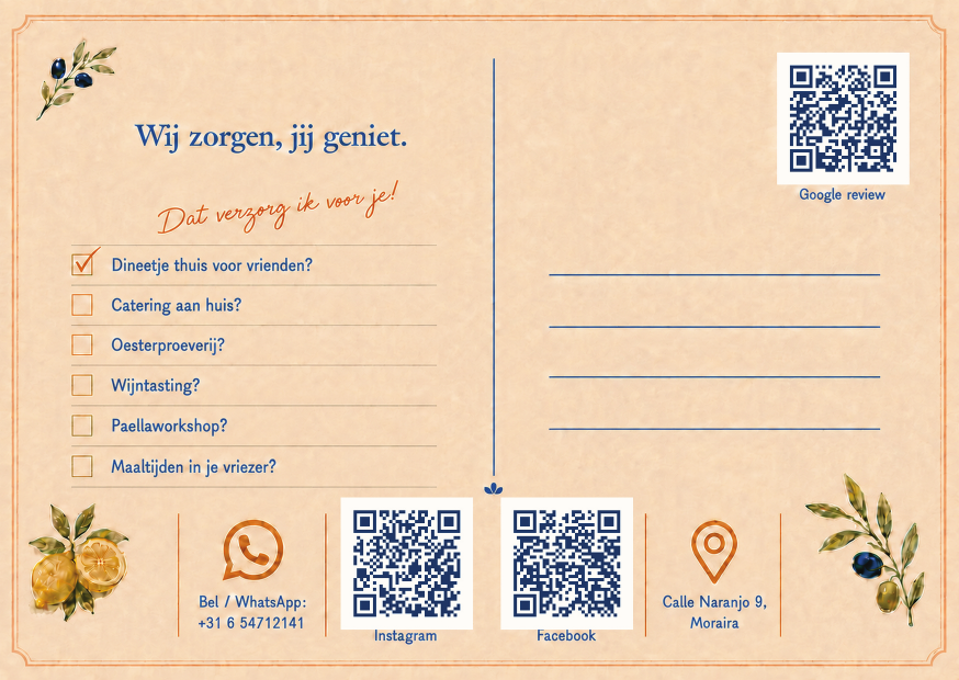 Achterkant van de folder